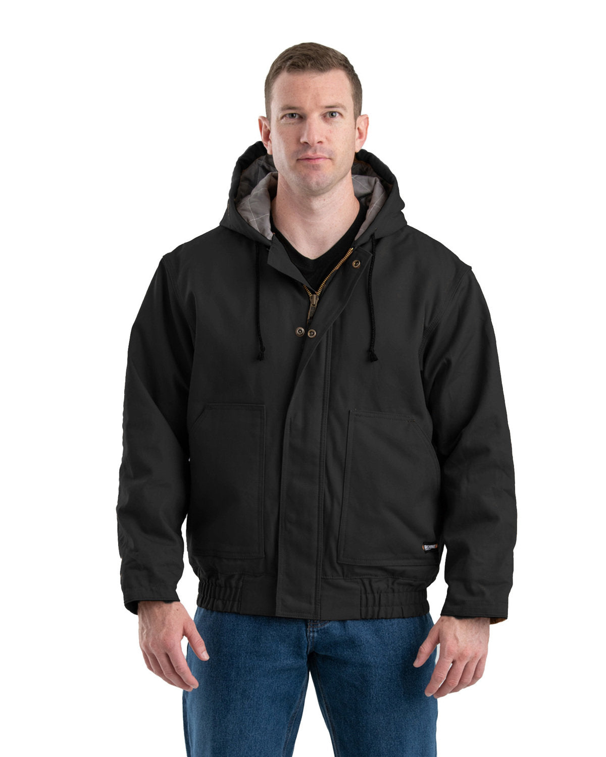 Men's Flame-Resistant Hooded Jacket