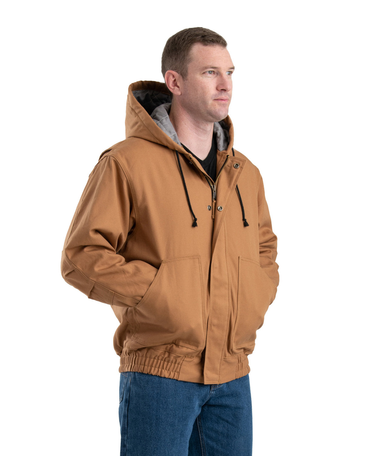 Men's Tall Flame-Resistant Hooded Jacket