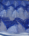 Fringe Sequin Polyester Fabric - 4 Way Stretch Mesh, Fringe Sequins, 54" Width (1 Yard)