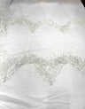 Fringe Sequin Polyester Fabric - 4 Way Stretch Mesh, Fringe Sequins, 54" Width (1 Yard)