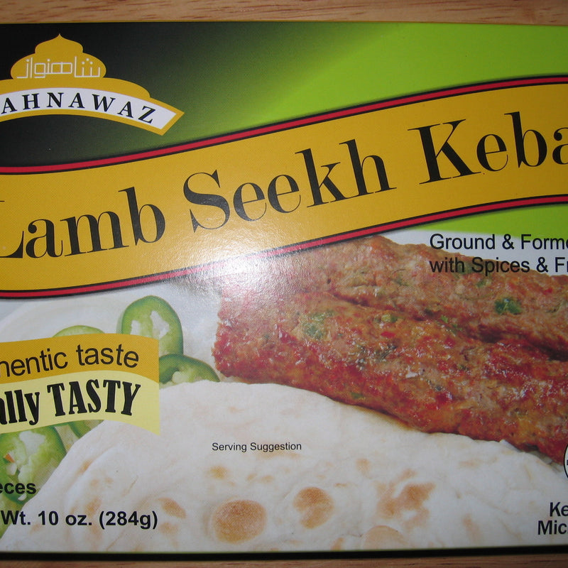 Shahnawaz Lamb Seekh Kebab 4 Pcs 10 Oz