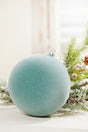 5" Ball Ornament - Frost Green