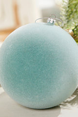 5" Ball Ornament - Frost Green