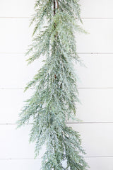 4' Frosted Cedar Garland