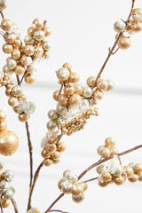 18" Frosted Iced Dew Berry Christmas Spray