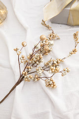 18" Frosted Iced Dew Berry Christmas Spray