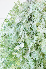 36" Frosted Fern Swag