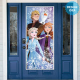 Frozen Door Poster 27 Inch X 60 Inch
