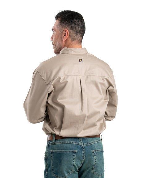 Men's Flame-Resistant Button-Down Work Shirt