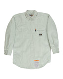 Men's Flame-Resistant Down Plaid Work Shirt