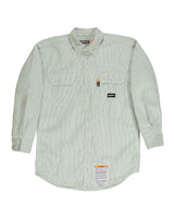 Men's Flame-Resistant Down Plaid Work Shirt