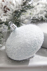 4" Blue Snow Frosted Onion