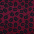 Oscar de la Renta Burnt Russet and Jet Black Coffee Bean Silk Faille