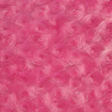 1 Yard Minky Rosebud Fabric 58/60″ Width