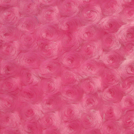 1 Yard Minky Rosebud Fabric 58/60″ Width