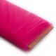 Tulle Bolt Polyester Fabric - Soft Diamond Netting, Solid, White, 54" Width, 40 Yards