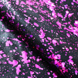Splash Holo Nylon Spandex Fabric - Assorted Colors, Paint Splatter Hologram, 58/60" Width (1 Yard)