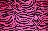Zebra Flocking Taffeta Polyester Fabric - Zebra Flocking Pattern, 58/60" Width (1 Yard)