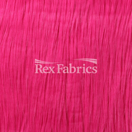 Mohair Fur Poly Acrylic Fabric - Solid Faux Fur, Multiple Colors, 58/60" Width (1 Yard)
