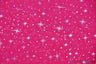 Shooting Star Foil Organza Polyester Fabric - Sheer Silver Metallic Star, 58/60" Width (1 Yard)