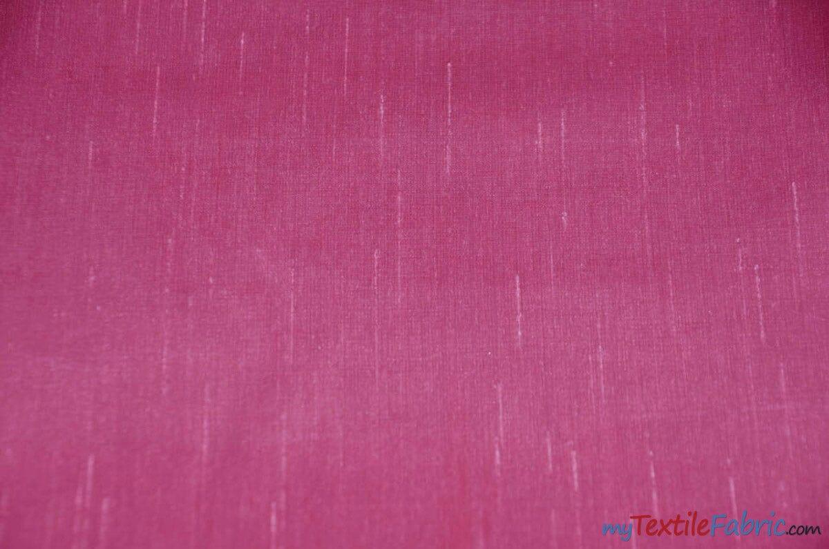 IFR Extra Wide Dupioni Silk 100 Percent Polyester Faux Dupioni Fabric - Multiple Colors, 120" Wide (1 Yard)