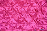Pinwheel Button Taffeta Polyester Fabric - Pinwheel Button Texture, 48" Wide, Multiple Colors (1 Yard)