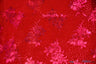 Koshibo Metallic Foil Print Polyester Fabric - Metallic Foil Print, 58/60" Width, Black, Fuchsia, Green (1 Yard)
