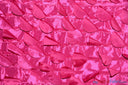 Petal Taffeta Polyester Fabric - Round Petal Texture, 57" Width, Multiple Colors (1 Yard)