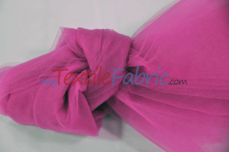 Bridal Tulle Illusion Nylon Tulle Fabric - Sheer Soft Bridal Veil, 108" Width (50 Yard Bolt)