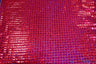 Hologram Quad Sequins Polyester Fabric - Holographic Square Sequins, 40" Width, 7 Colors (1 Yard)
