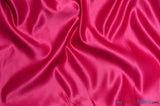Stretch Matte Satin Peau De Soie Polyester Fabric - Solid, 58/60" Width (1 Yard)