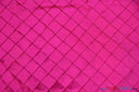 Pintuck 2X2 Taffeta Fabric - Diamond Pattern, 54" Width, Multiple Colors (1 Yard)