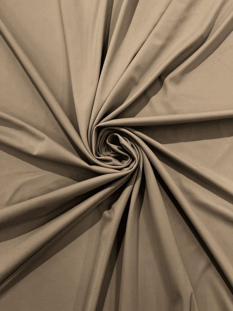 Dull Tricot Nylon Spandex Fabric - Matte Tricot, 58" Width, 4-Way Stretch (1 Yard)