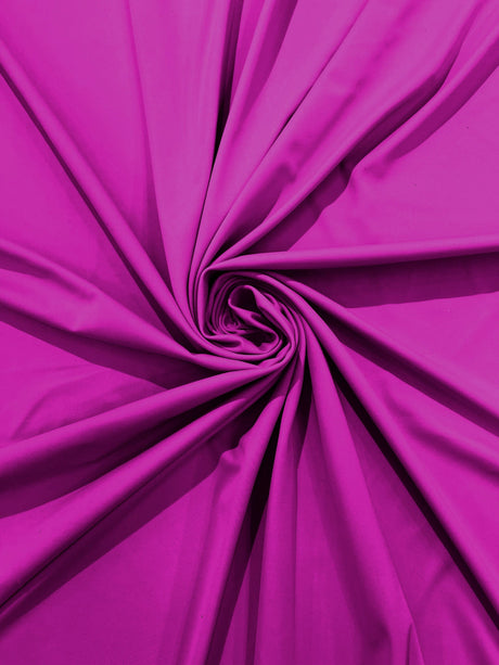 Dull Tricot Nylon Spandex Fabric - Matte Tricot, 58" Width, 4-Way Stretch (1 Yard)