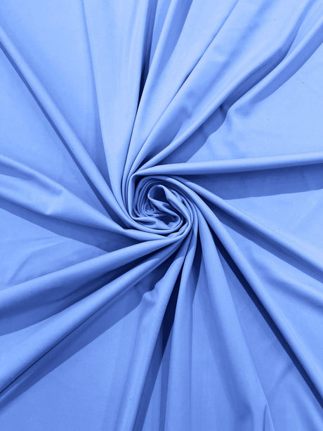 Dull Tricot Nylon Spandex Fabric - Matte Tricot, 58" Width, 4-Way Stretch (1 Yard)