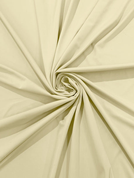 Dull Tricot Nylon Spandex Fabric - Matte Tricot, 58" Width, 4-Way Stretch (1 Yard)