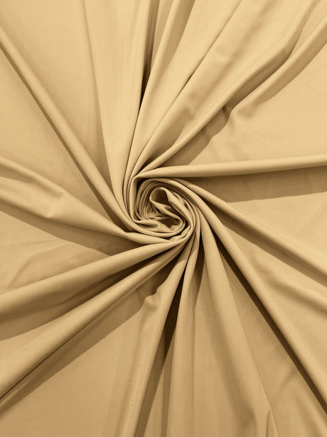 Dull Tricot Nylon Spandex Fabric - Matte Tricot, 58" Width, 4-Way Stretch (1 Yard)