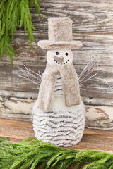 18" Winter Retreat Snowman with Hat