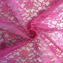 Raschel Lace Polyester Fabric - French Floral, 60" Width