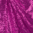 Fuchsia Mini Glitz Sequin Mesh Fabric,