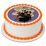 Hocus Pocus Edible Image Cake Topper Personalized Halloween