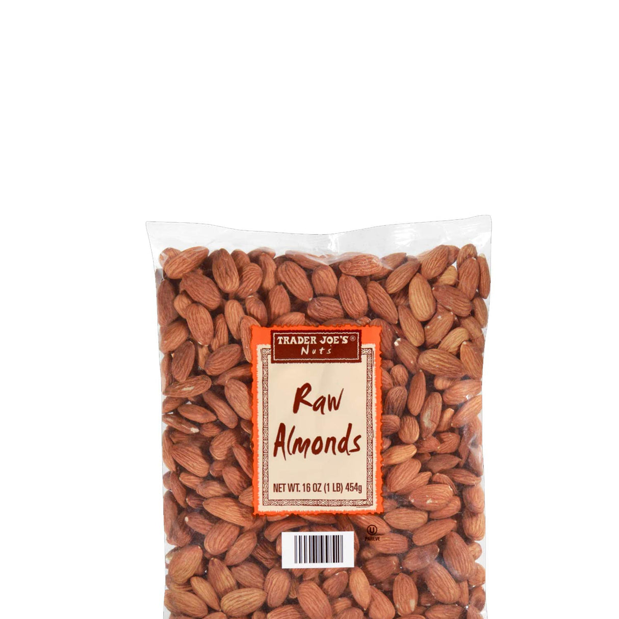 Trader Joe's Nutritious Snack Raw Almonds 1 lb