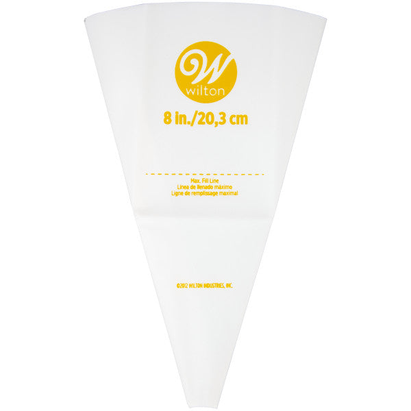 Wilton Reusable Featherweight Decorating Piping Bag, 8-Inch