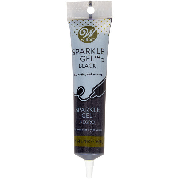 Wilton Black Sparkle Gel Frosting – 3.5 oz.