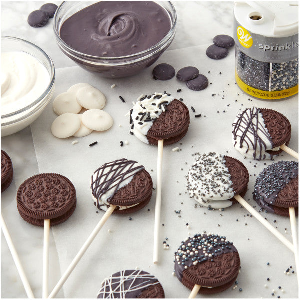 Wilton White 6-Inch Lollipop Cake Pop Sticks, 35-Count Pack
