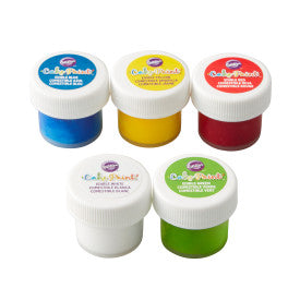 Wilton Primary Colors Cake Paint Set, 5-Piece