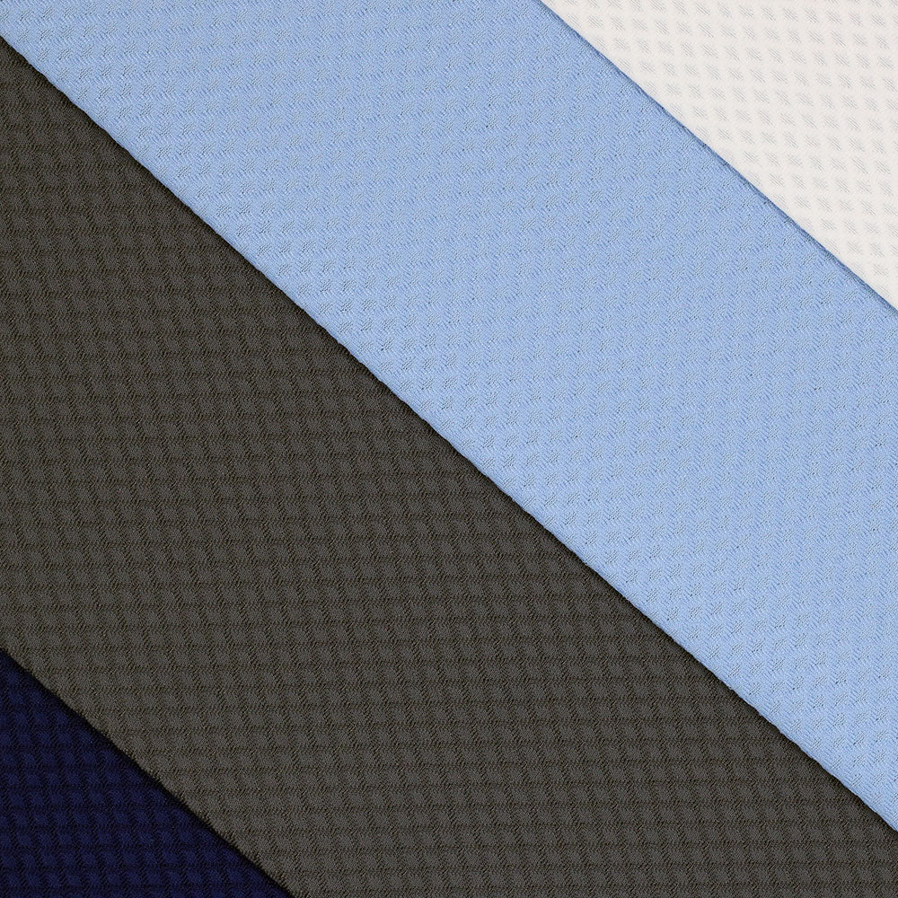 Gauze Mesh Nylon Spandex Fabric - Black, Gray, Light Blue, Navy, White, 60" Width, 175 GSM (1 Yard)
