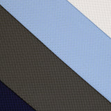 Gauze Mesh Nylon Spandex Fabric - Black, Gray, Light Blue, Navy, White, 60" Width, 175 GSM (1 Yard)