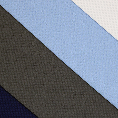 Gauze Mesh Nylon Spandex Fabric - Black, Gray, Light Blue, Navy, White, 60" Width, 175 GSM (1 Yard)
