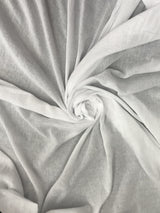 Cotton Gauze 100 Percent Cotton Fabric - White, Crinkle Texture, 48/50" Width (1 Yard)